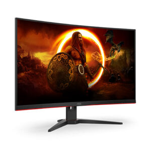 AOC 31.5" 3-Side Frameless Curved Gaming Monitor (C32G2ZE/BK)